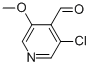 3-CHLORO-5-METHOXYISONICOTINALDEHYDE CAS#: 905563-83-9