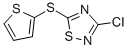 3-CHLORO-5-(THIOPHEN-2-YLTHIO)-1,2,4-THIADIAZOLE CAS#: 98816-24-1