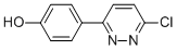 3-CHLORO-6-(4-HYDROXYPHENYL)-PYRIDAZINE CAS#: 99708-46-0