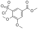 3-(CHLOROSULFONYL)-4,5-DIMETHOXYBENZOIC ACID METHYL ESTER CAS#: 932945-18-1