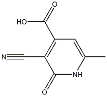 3-CYANO-6-METHYL-2-OXO-1,2-DIHYDROPYRIDINE-4-CARBOXYLIC ACID CAS#: 98436-89-6