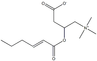 3-Carboxy-N,N,N-triMethyl-2-[(1-oxo-2-hexen-1-yl)oxy]-1-propanaMiniuM Inner Salt CAS#: 99452-58-1