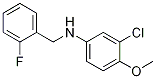 3-Chloro-N-(2-fluorobenzyl)-4-Methoxyaniline, 97% CAS#: 940362-92-5