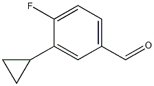 3-Cyclopropyl-4-fluorobenzaldehyde CAS#: 914672-67-6