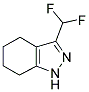 3-DIFLUOROMETHYL-4,5,6,7-TETRAHYDRO-1H-INDAZOLE CAS#: 938022-22-1