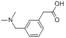 3-[(DIMETHYLAMINO)METHYL]-BENZENEACETIC ACID CAS#: 933737-02-1