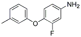 3-FLUORO-4-(3-METHYLPHENOXY)ANILINE CAS#: 937597-88-1