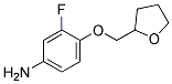 3-FLUORO-4-(TETRAHYDRO-2-FURANYLMETHOXY)ANILINE CAS#: 946742-26-3