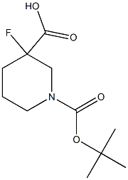 3-Fluoro-1,3-piperidinedicarboxylic acid 1-tert-butyl ester CAS#: 934342-39-9