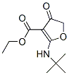 3-Furancarboxylic  acid,  2-[(1,1-dimethylethyl)amino]-4,5-dihydro-4-oxo-,  ethyl  ester CAS#: 906720-90-9