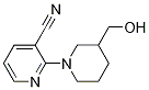 3-HydroxyMethyl-3,4,5,6-tetrahydro-2H-[1,2']bipyridinyl-3'-carbonitrile, 98+% C12H15N3O, 分子量 217.27 CAS#: 939986-69-3