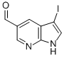 3-IODO-1H-PYRROLO[2,3-B]PYRIDINE-5-CARBALDEHYDE CAS#: 900514-07-0