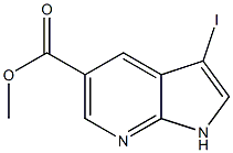 3-IODO-1H-PYRROLO[2,3-B]PYRIDINE-5-CARBOXYLICACIDMETHYLESTER CAS#: 944937-30-8
