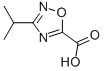 3-ISOPROPYL-1,2,4-OXADIAZOLE-5-CARBOXYLIC ACID CAS#: 944906-38-1