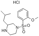 3-Isobutyl-1-(2-methoxy-benzenesulfonyl)-piperazine hydrochloride CAS#: 947532-46-9