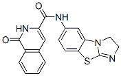 3-Isoquinolinecarboxamide,  N-(2,3-dihydroimidazo[2,1-b]benzothiazol-6-yl)-1,2-dihydro-1-oxo- CAS#: 902014-24-8