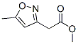 3-Isoxazoleacetic acid, 5-methyl-, methyl ester CAS#: 934172-40-4