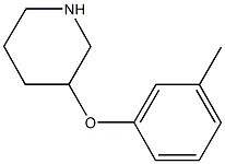 3-(M-TOLYLOXY)PIPERIDINE CAS#: 912761-71-8