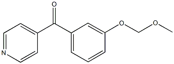 [3-(METHOXYMETHOXY)PHENYL](PYRIDIN-4-YL)METHANONE CAS#: 938458-57-2