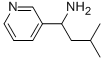 3-METHYL-1-(3-PYRIDINYL)-1-BUTANAMINE CAS#: 938459-12-2
