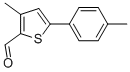 3-METHYL-5-P-TOLYLTHIOPHENE-2-CARBALDEHYDE CAS#: 947149-27-1