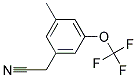 3-METHYL-5-(TRIFLUOROMETHOXY)PHENYLACETONITRILE CAS#: 916420-56-9