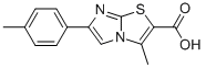 3-METHYL-6-(4-METHYLPHENYL)IMIDAZO[2,1-B]THIAZOLE-2-CARBOXYLIC ACID CAS#: 951908-88-6