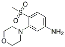 3-(MORPHOLIN-4-YL)-4-(METHYLSULFONYL)ANILINE CAS#: 942474-45-5