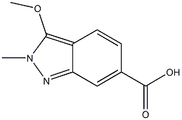 3-Methoxy-2-methyl-2H-indazole-6-carboxylic acid CAS#: 919106-89-1