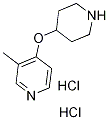 3-Methyl-4-(piperidin-4-yloxy)pyridine dihydrochloride CAS#: 900511-96-8