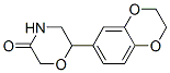 3-Morpholinone, 6-(2,3-dihydro-1,4-benzodioxin-6-yl)- CAS#: 951626-32-7