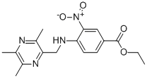 3-NITRO-4-[[(3,5,6-TRIMETHYL-2-PYRAZINYL)METHYL]AMINO]BENZOIC ACID ETHYL ESTER CAS#: 947243-97-2
