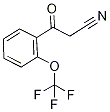 3-Oxo-3-[2-(trifluoromethoxy)phenyl]propanenitrile, 3-Oxo-3-[2-(trifluoromethoxy)phenyl]propionitrile CAS#: 914636-80-9