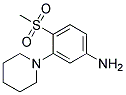 3-(PIPERIDIN-1-YL)-4-(METHYLSULFONYL)ANILINE CAS#: 942474-23-9