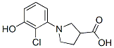 3-PYRROLIDINECARBOXYLIC ACID, 1-(2-CHLORO-3-HYDROXYPHENYL)- CAS#: 925233-27-8