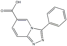 3-Phenyl-[1,2,4]triazolo[4,3-a]pyridine-6-carboxylic acid CAS#: 936074-66-7