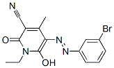 3-Pyridinecarbonitrile,  5-[2-(3-bromophenyl)diazenyl]-1-ethyl-1,2-dihydro-6-hydroxy-4-methyl-2-oxo- CAS#: 939280-87-2