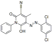 3-Pyridinecarbonitrile,  5-[(2,5-dichlorophenyl)azo]-1,2-dihydro-6-hydroxy-4-methyl-2-oxo-1-phenyl-  (9CI) CAS#: 913712-99-9