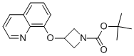 3-(Quinolin-8-yloxy)-azetidine-1-carboxylic acid tert-butyl ester CAS#: 954236-10-3