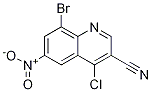 3-Quinolinecarbonitrile, 8-broMo-4-chloro-6-nitro- CAS#: 915369-22-1
