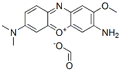 3-amino-7-(dimethylamino)-2-methoxyphenoxazin-5-ium formate CAS#: 97752-30-2