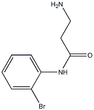 3-amino-N-(2-bromophenyl)propanamide CAS#: 938517-20-5