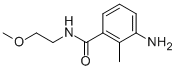 3-amino-N-(2-methoxyethyl)-2-methylbenzamide CAS#: 926222-63-1
