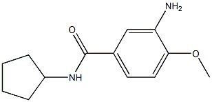 3-amino-N-cyclopentyl-4-methoxybenzamide CAS#: 926249-82-3