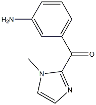 (3-aminophenyl)(1-methyl-1H-imidazol-2-yl)methanone CAS#: 953725-55-8