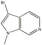 3-bromo-1-methyl-1H-Pyrrolo[2,3-c]pyridine CAS#: 956003-06-8