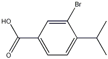 3-bromo-4-isopropylbenzoic acid CAS#: 99070-17-4