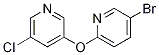 3-bromo-6-(5-chloropyridin-3-yloxy)pyridine CAS#: 900493-24-5