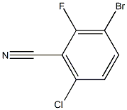 3-bromo-6-chloro-2-fluoroBenzonitrile CAS#: 943830-79-3