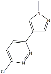 3-chloro-6-(1-methyl-1H-pyrazol-4-yl)pyridazine CAS#: 943541-20-6